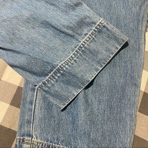 Vintage Liz Claiborne Mom Jean Capris Women's Size 8 Light Wash High Waisted - Picture 3 of 10